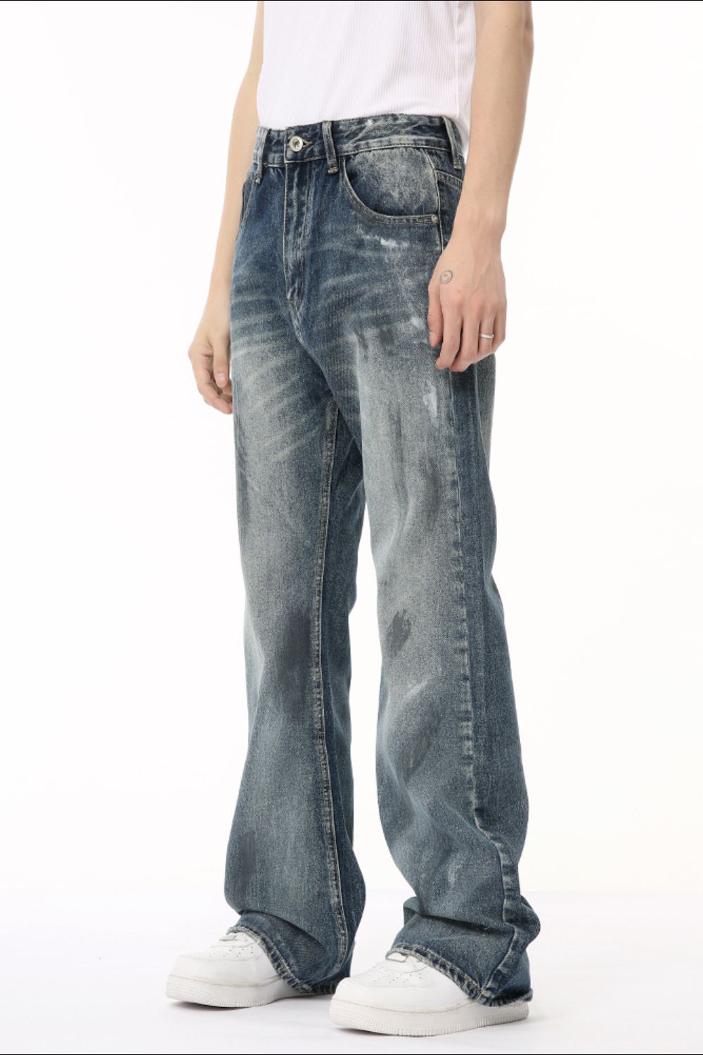 Buy Cat's Whiskers Jeans with Pockets by Faz