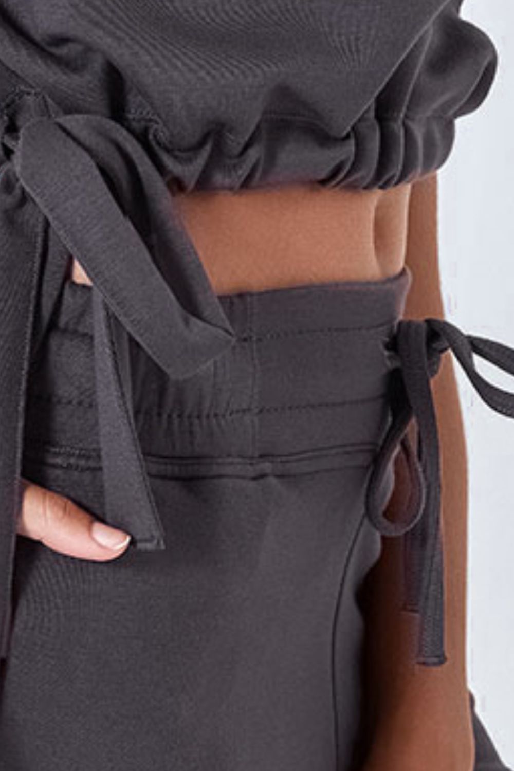 Buy Drawstring Solid Color Shorts with Pockets by Faz