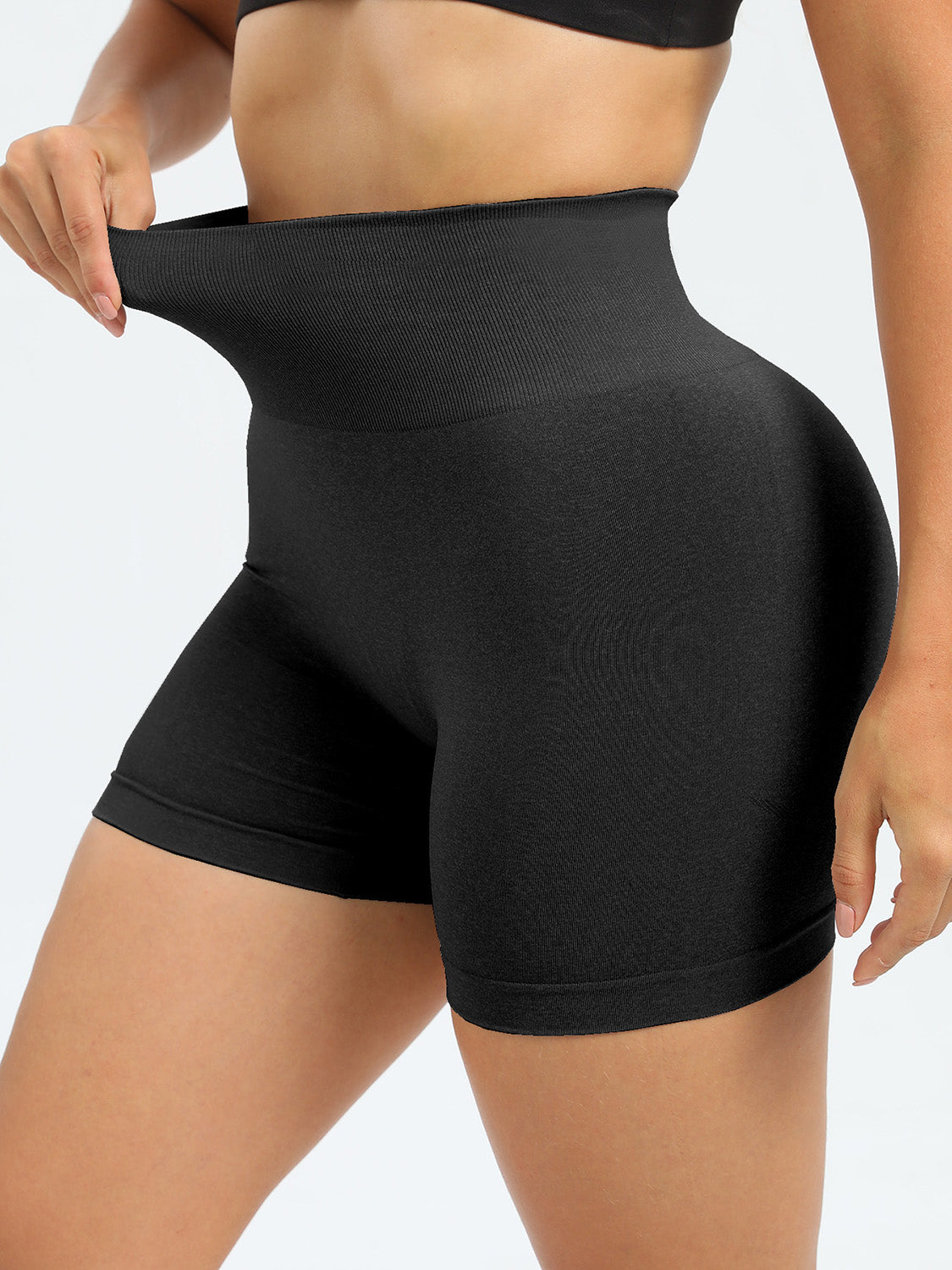Buy High Waist Active Shorts by Faz