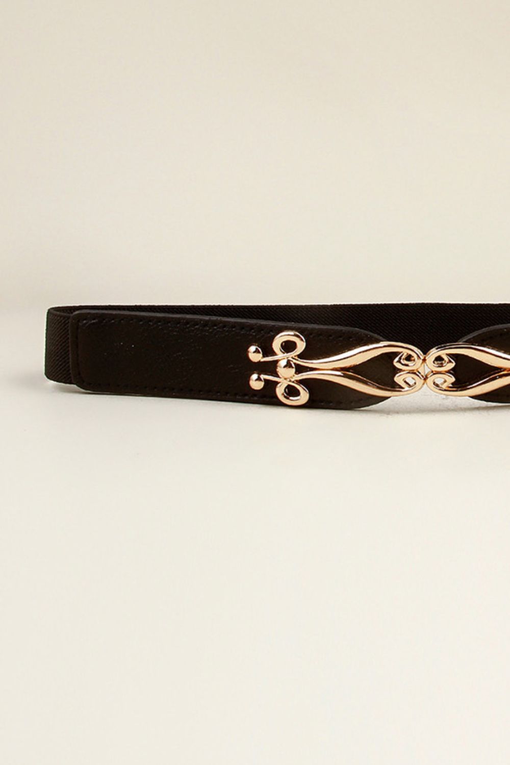 Buy Alloy Buckle Elastic Belt by Faz