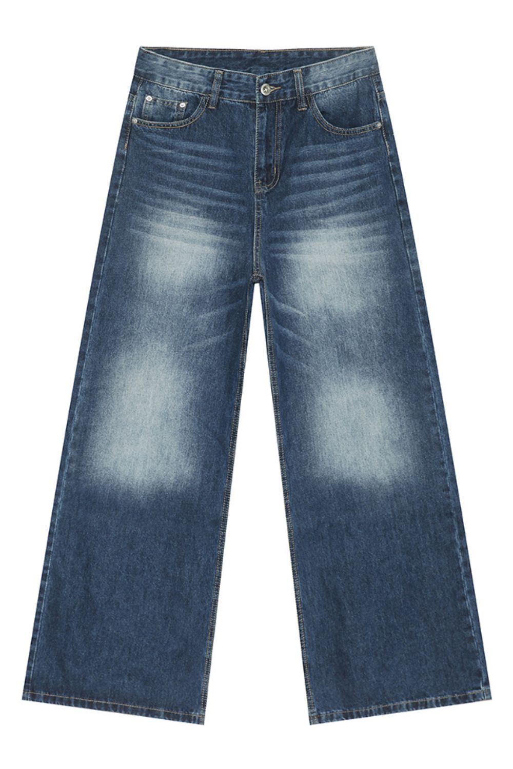 Buy Men's Cat's Whisker Wide Leg Jeans by Faz