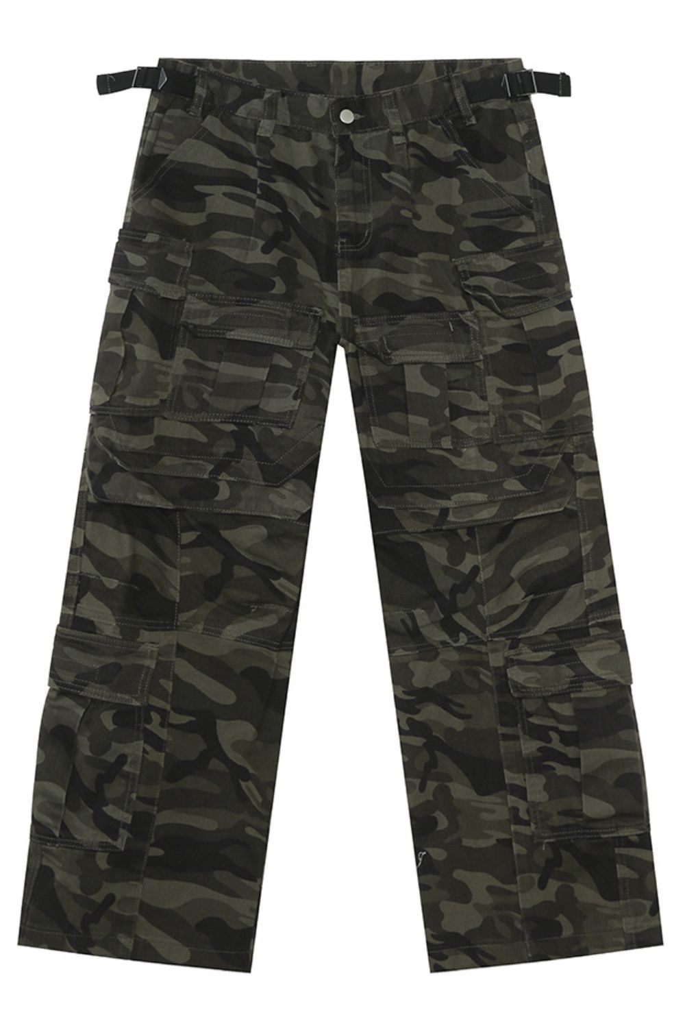 Buy Men's Camouflage Straight Cargo Jeans by Faz