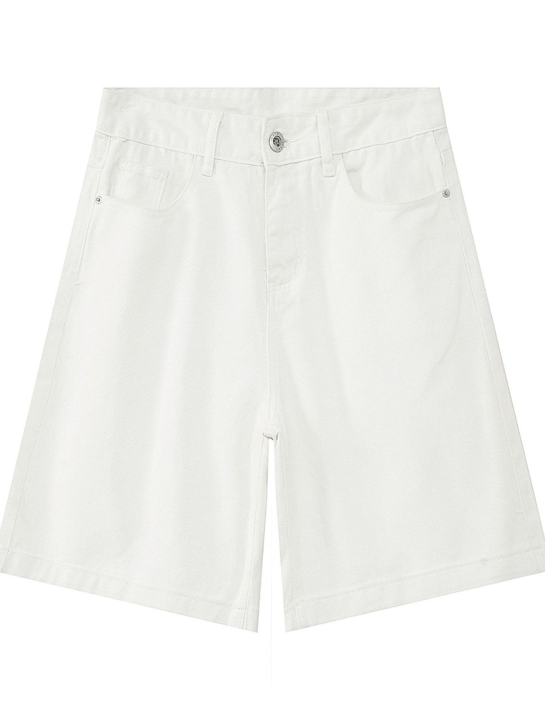 Buy Men's Washed Denim Shorts with Pockets by Faz