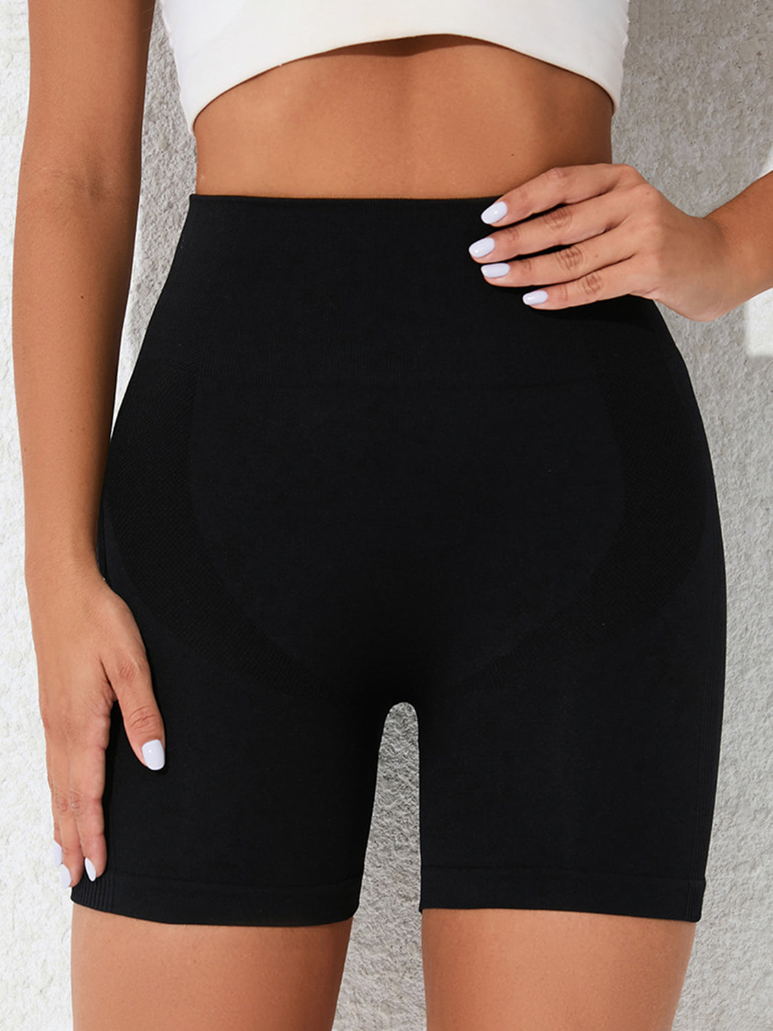 Buy High Waist Active Shorts by Faz