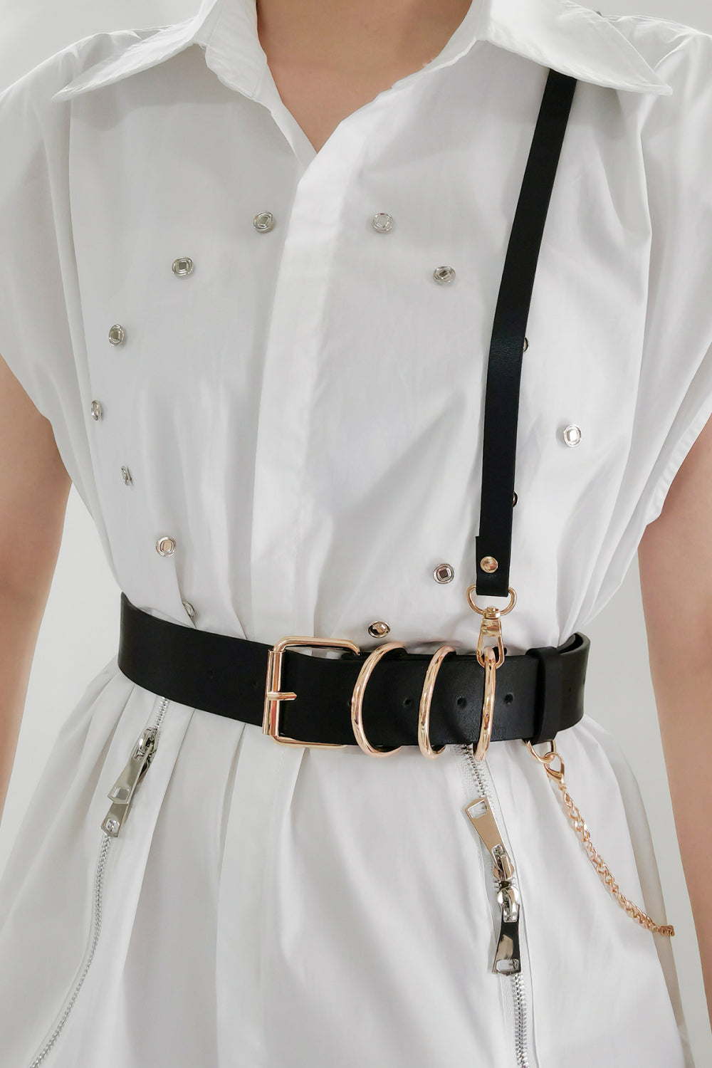 Buy Punk PU Belt by Faz