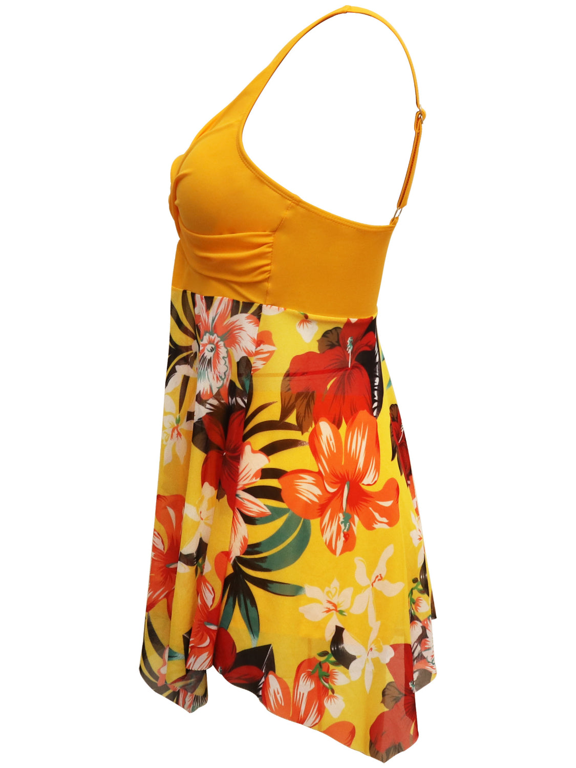 Buy Printed Wide Strap Two-Piece Swim Set by Faz