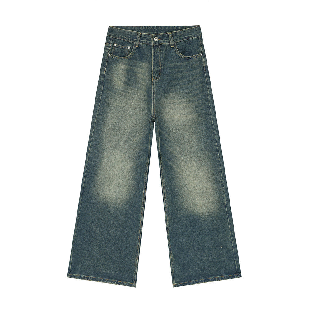 Buy Wide Leg Jeans with Pockets by Faz