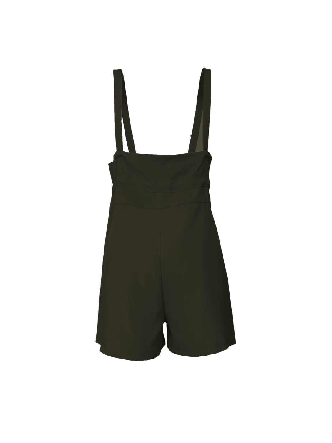 Buy Drawstring Wide Strap Overalls with Pockets by Faz