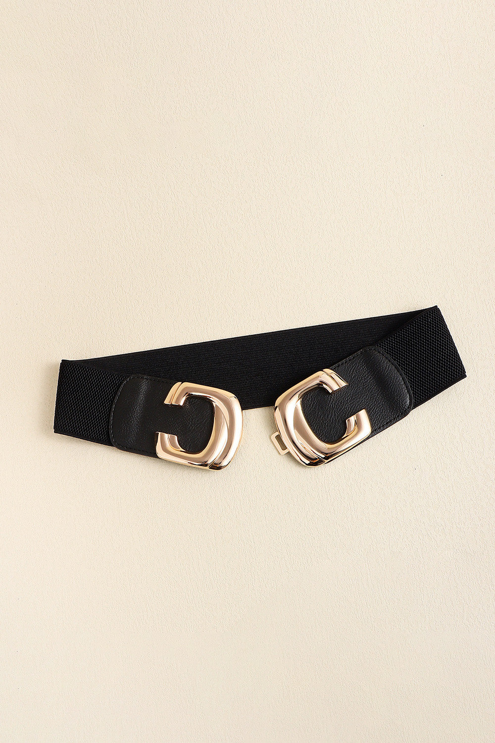 Buy Zinc Alloy Buckle Elastic Wide Belt by Faz