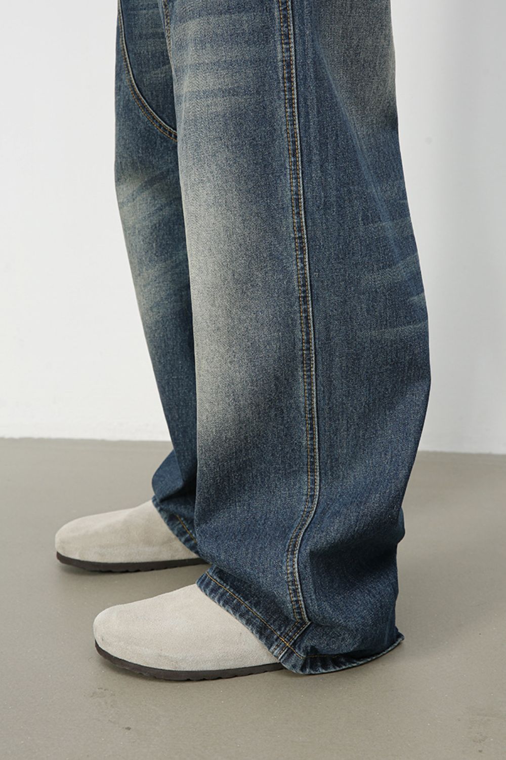 Buy Men's Wide Leg Jeans by Faz