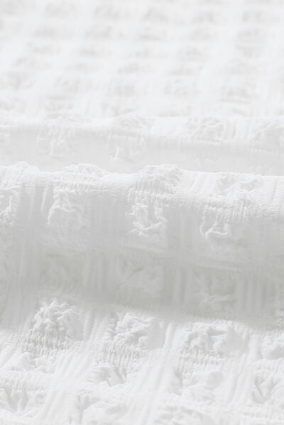 Buy Texture Collared Neck Long Sleeve Shirt by SYNZ