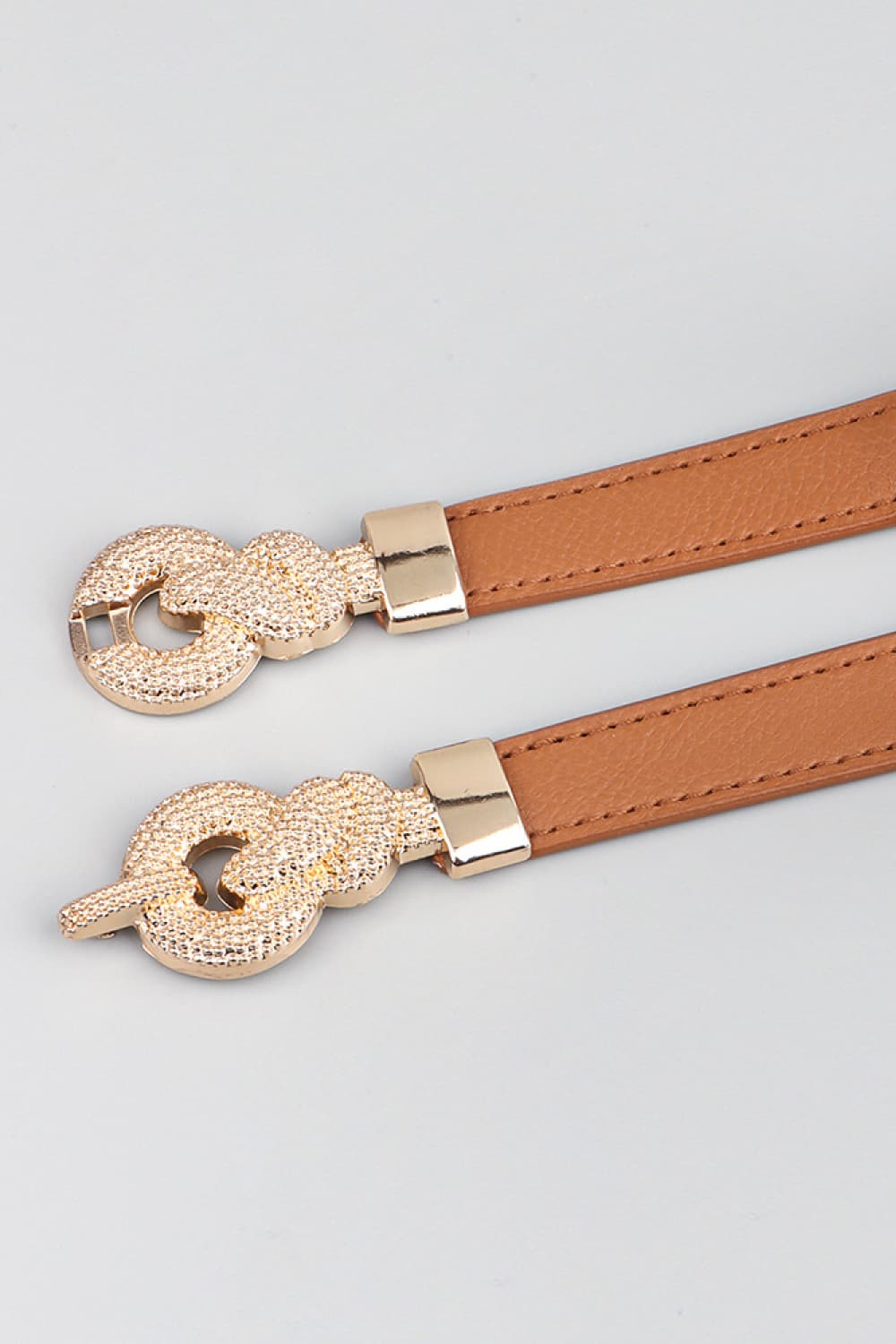 Buy Zinc Alloy Buckle PU Leather Belt by Faz