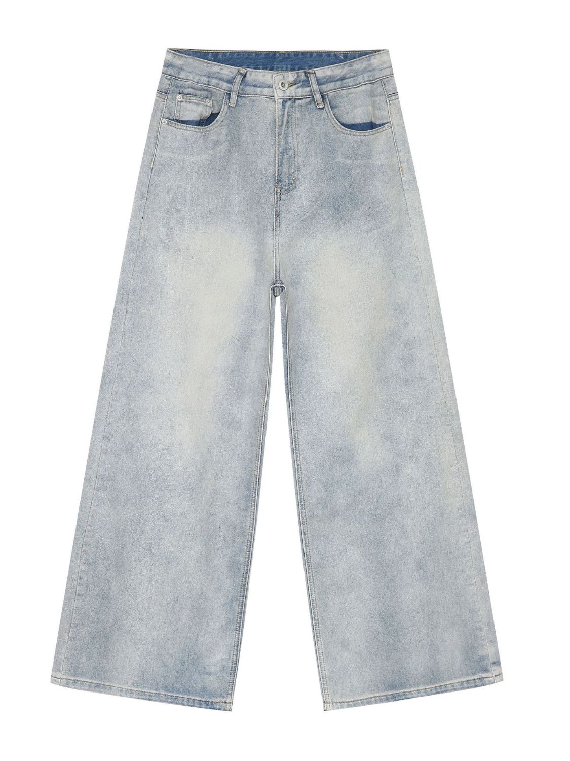 Buy Men's Wide Leg Jeans with Pockets by Faz
