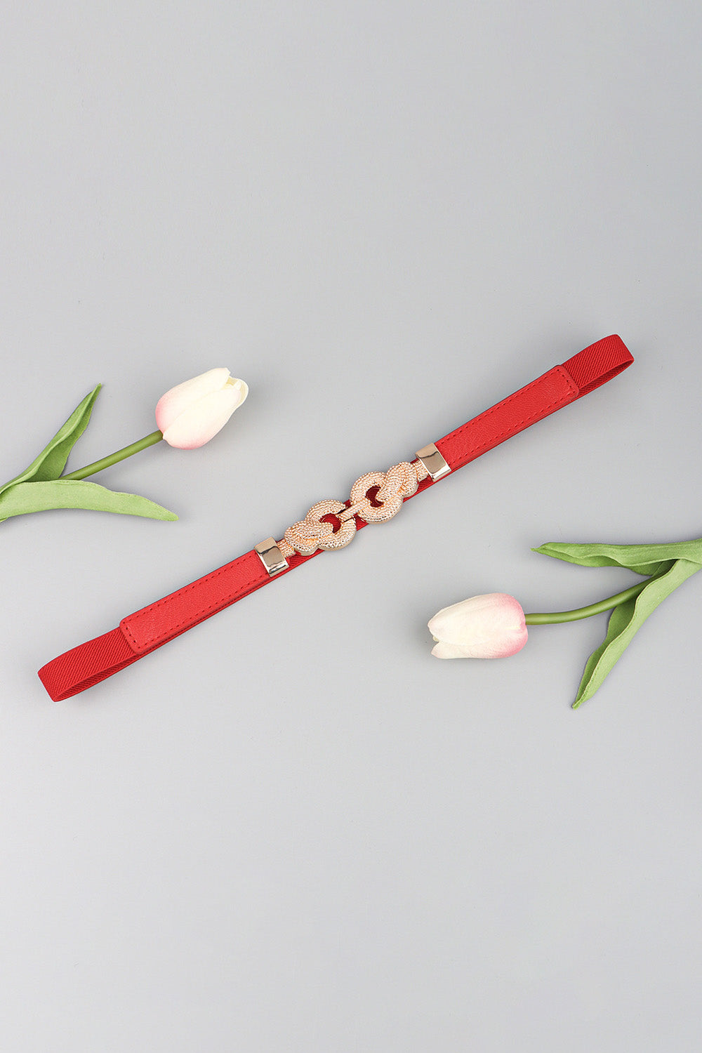 Buy Zinc Alloy Buckle PU Leather Belt by Faz