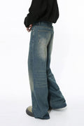 Buy Men's Wide Leg Jeans with Pockets by Faz