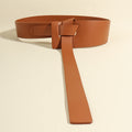 Buy Knot Detail PU Belt by Faz