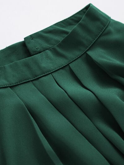 Buy Mock Neck Lantern Sleeve Shirt by D&Y