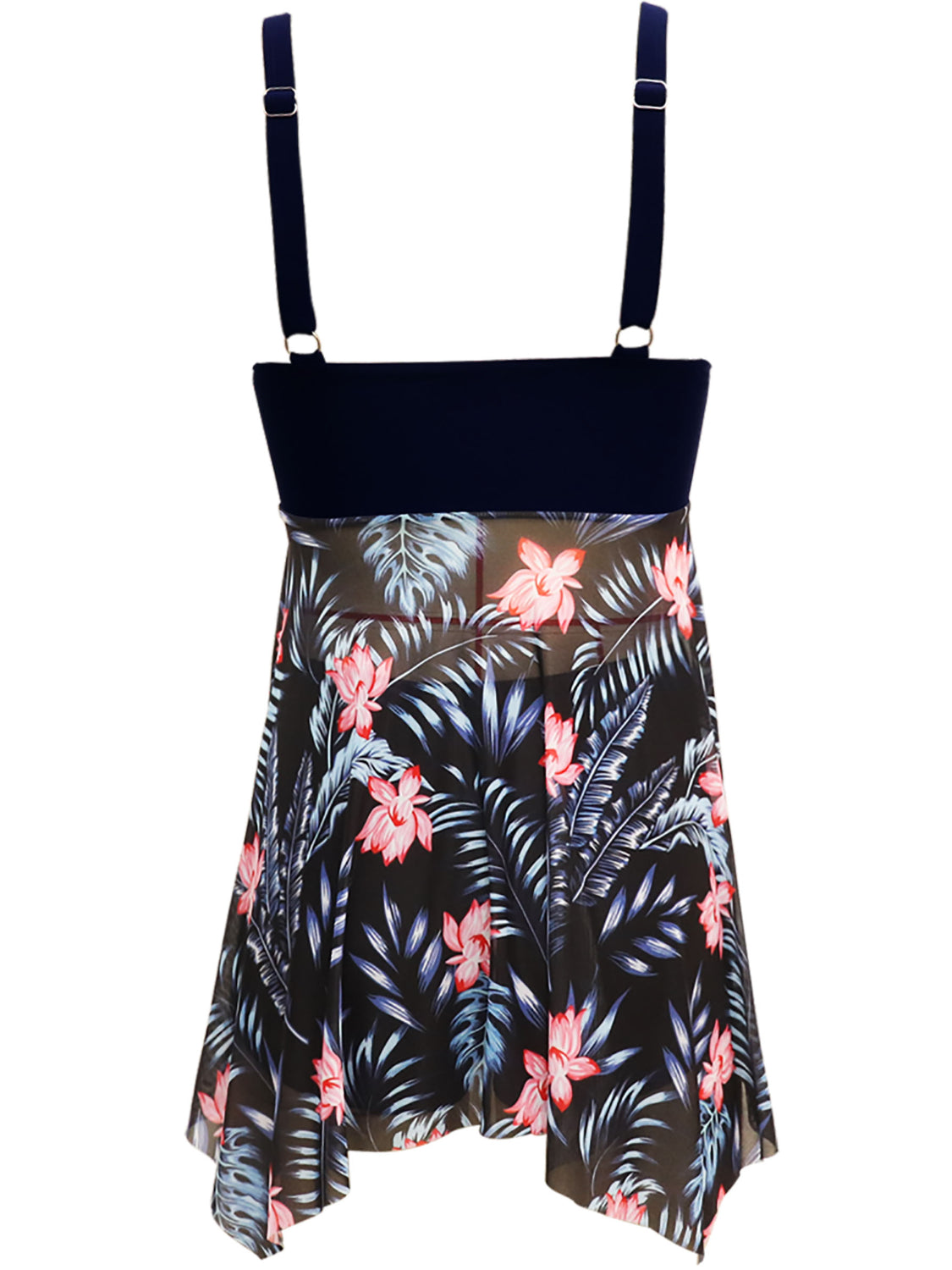 Buy Printed Wide Strap Two-Piece Swim Set by Faz