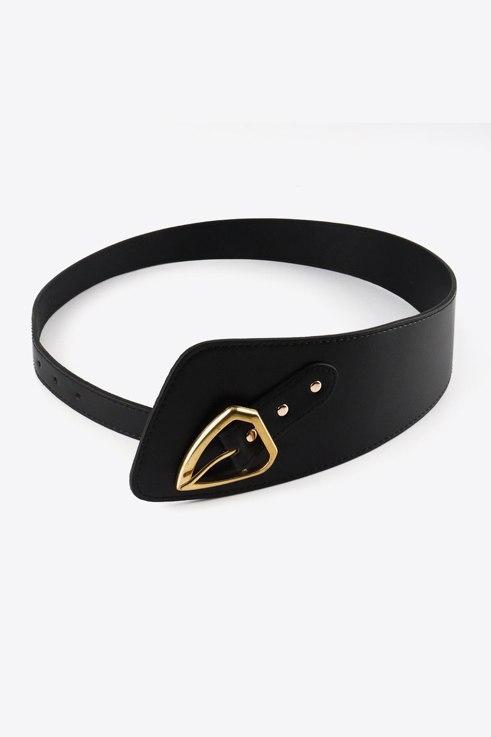 Buy Irregular PU Leather Belt by Faz