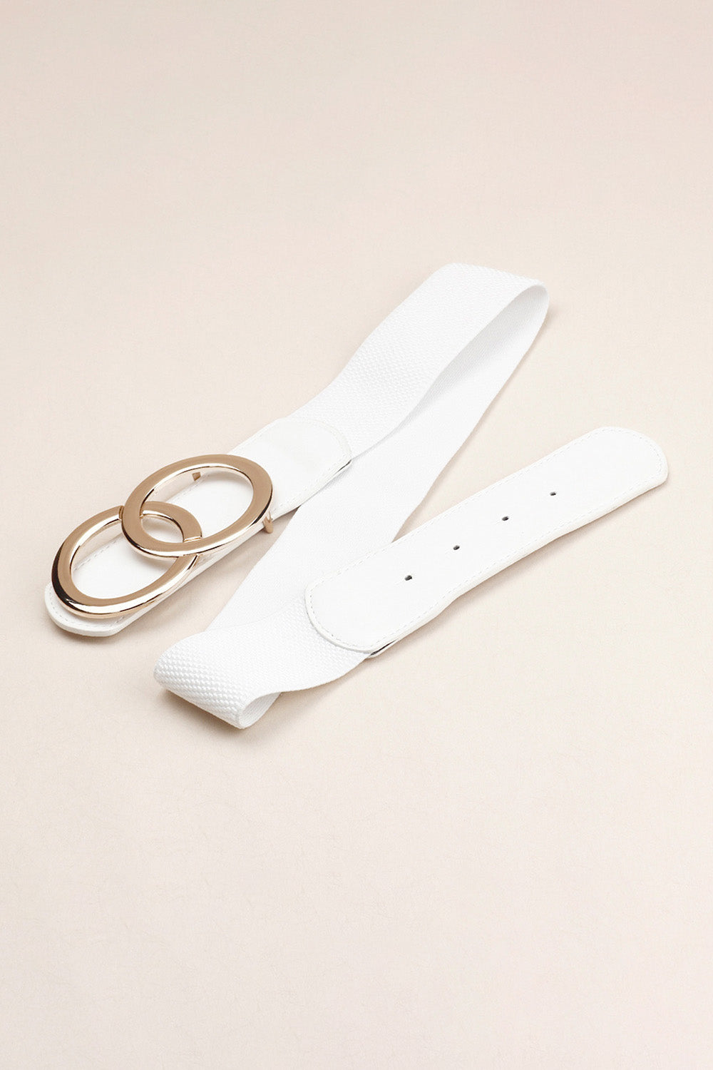 Buy Zinc Alloy Buckle Elastic PU Belt by Faz