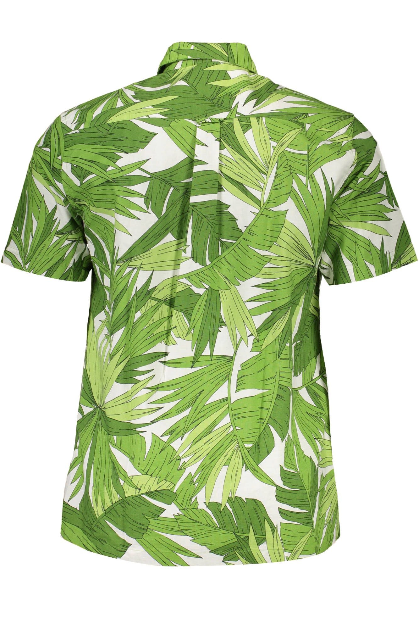 Chic Green Regular Fit Organic Cotton Shirt