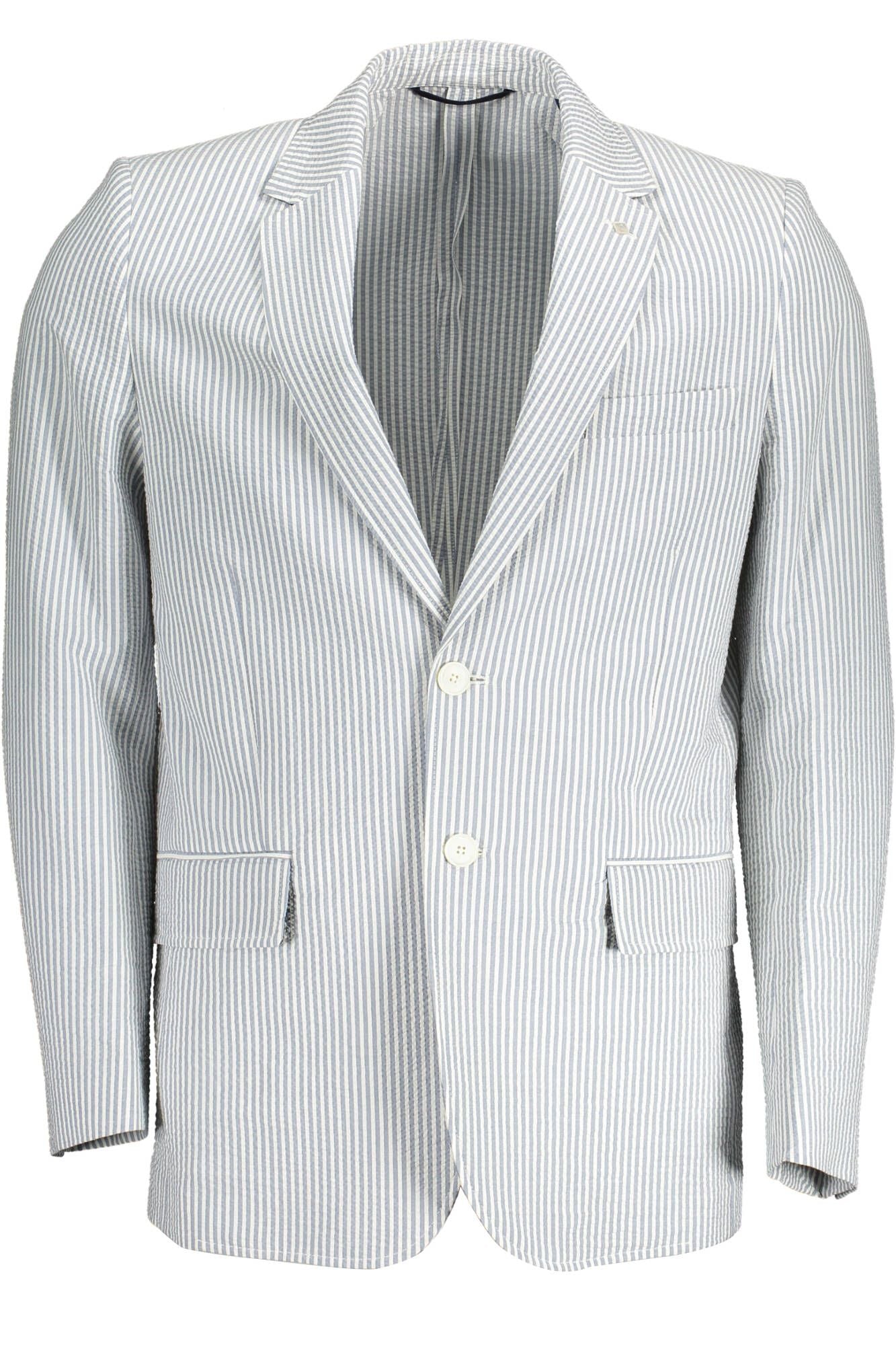 Elegant White Long Sleeve Classic Jacket