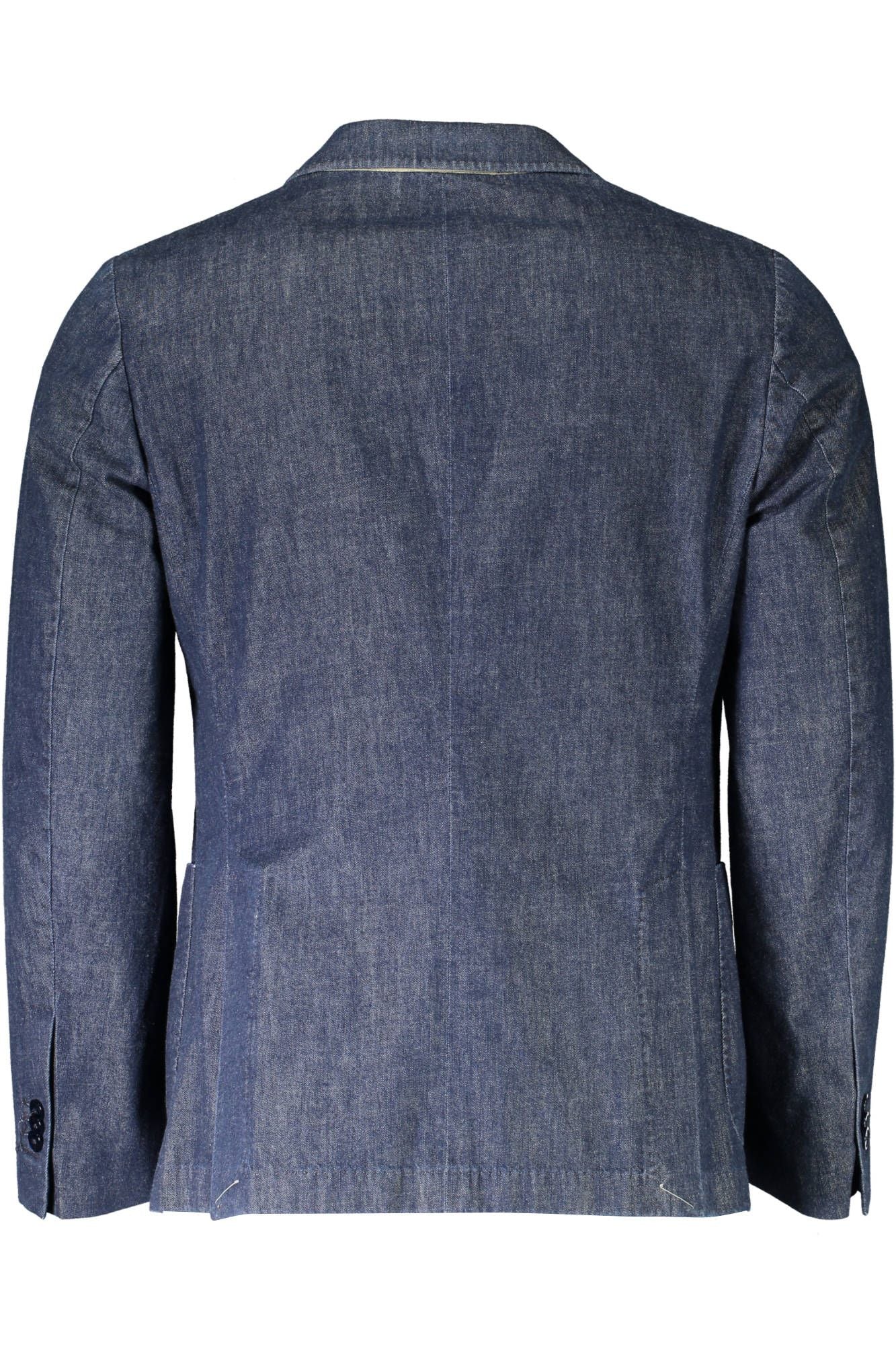 Elegant Long Sleeve Classic Jacket in Blue