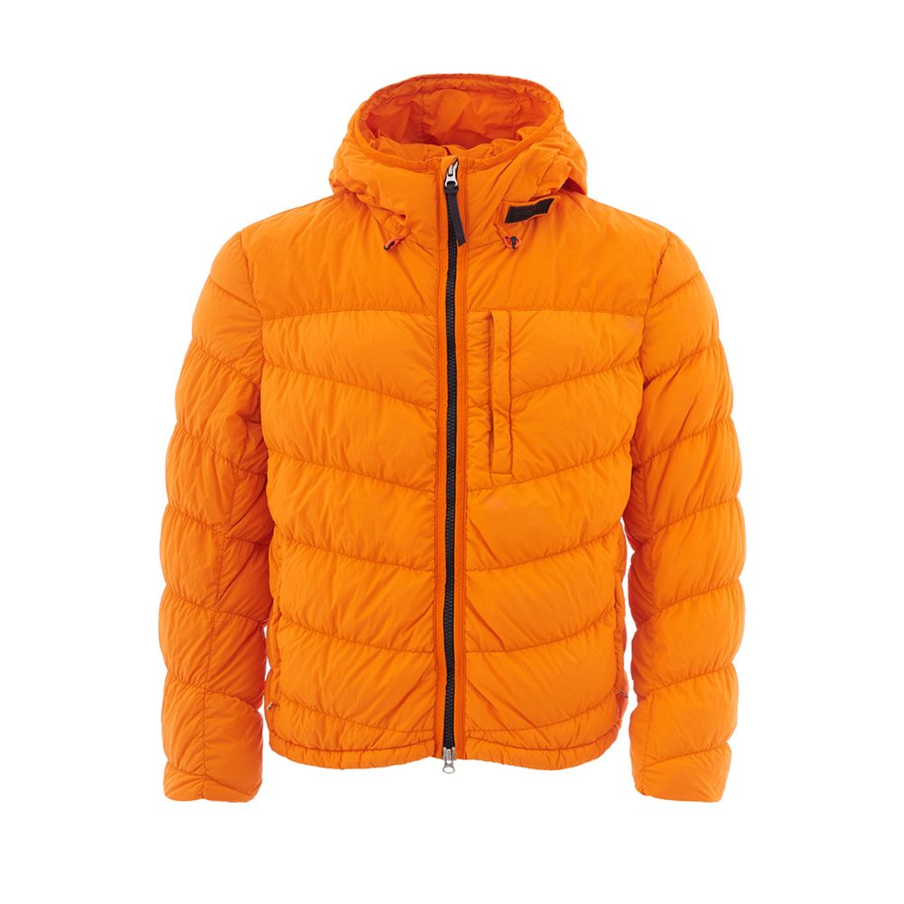 Exquisite Orange Polyamide Jacket