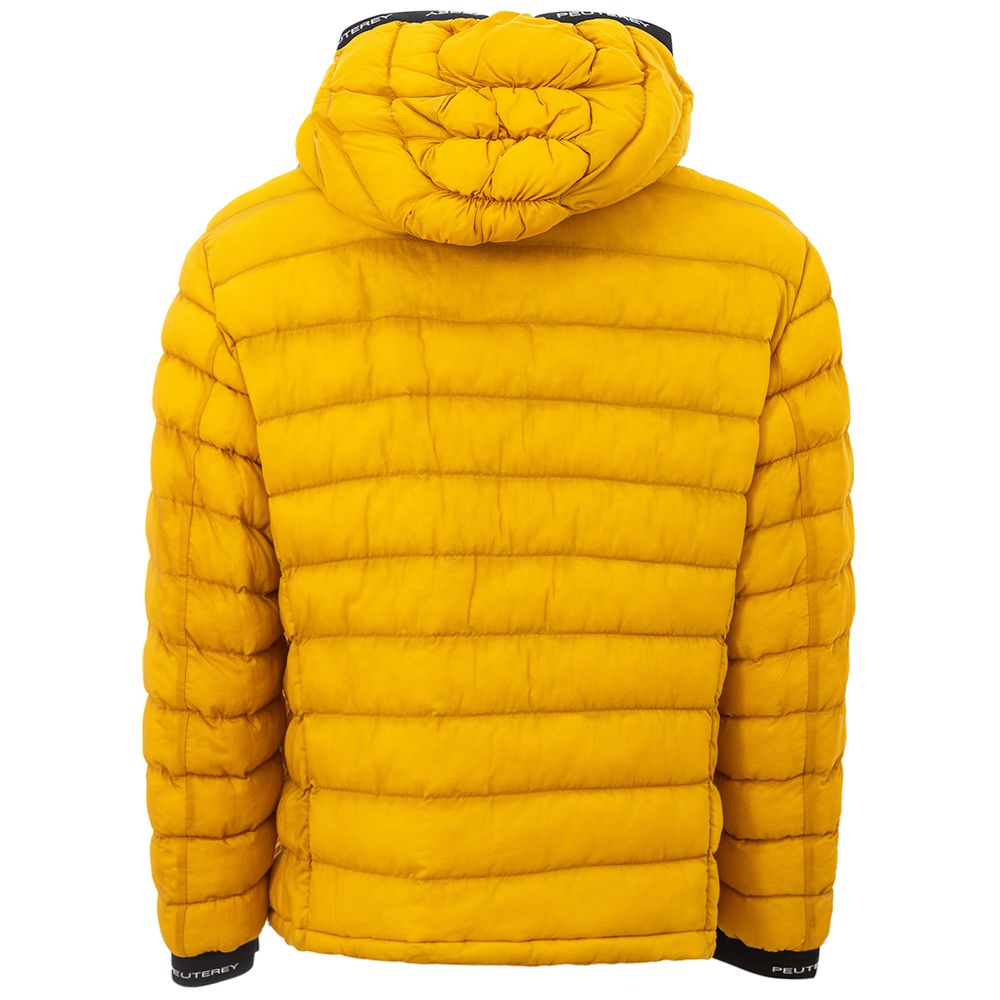 Sumptuous Yellow Polyamide Jacket