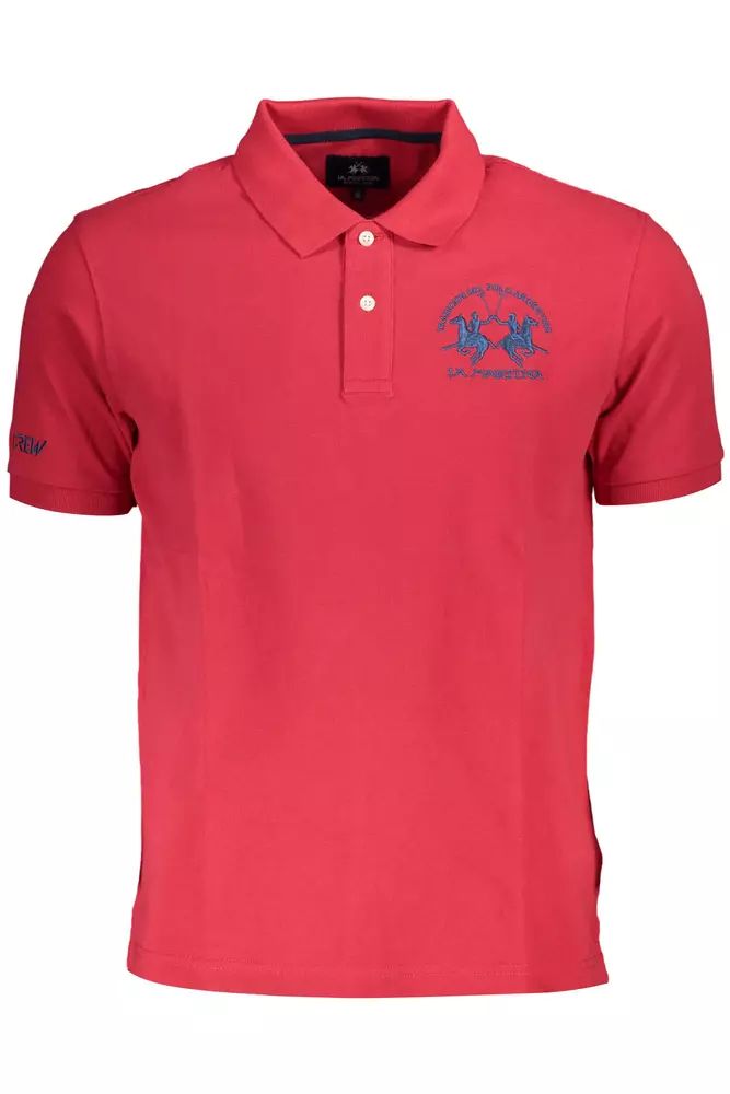 Chic Pink Short-Sleeved Polo Perfection