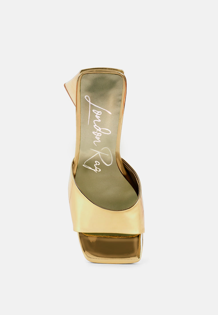 Buy lovebug triangular block heel sandals by London Rag