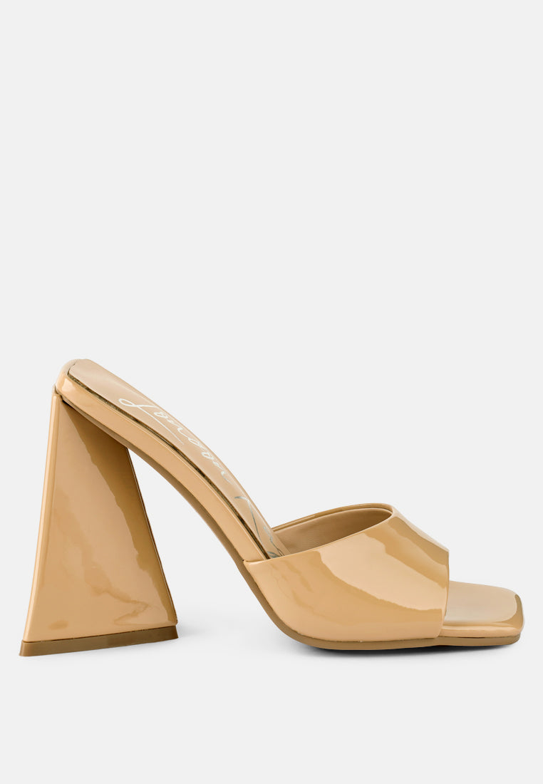 Buy lovebug triangular block heel sandals by London Rag