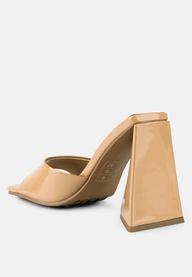 Buy lovebug triangular block heel sandals by London Rag