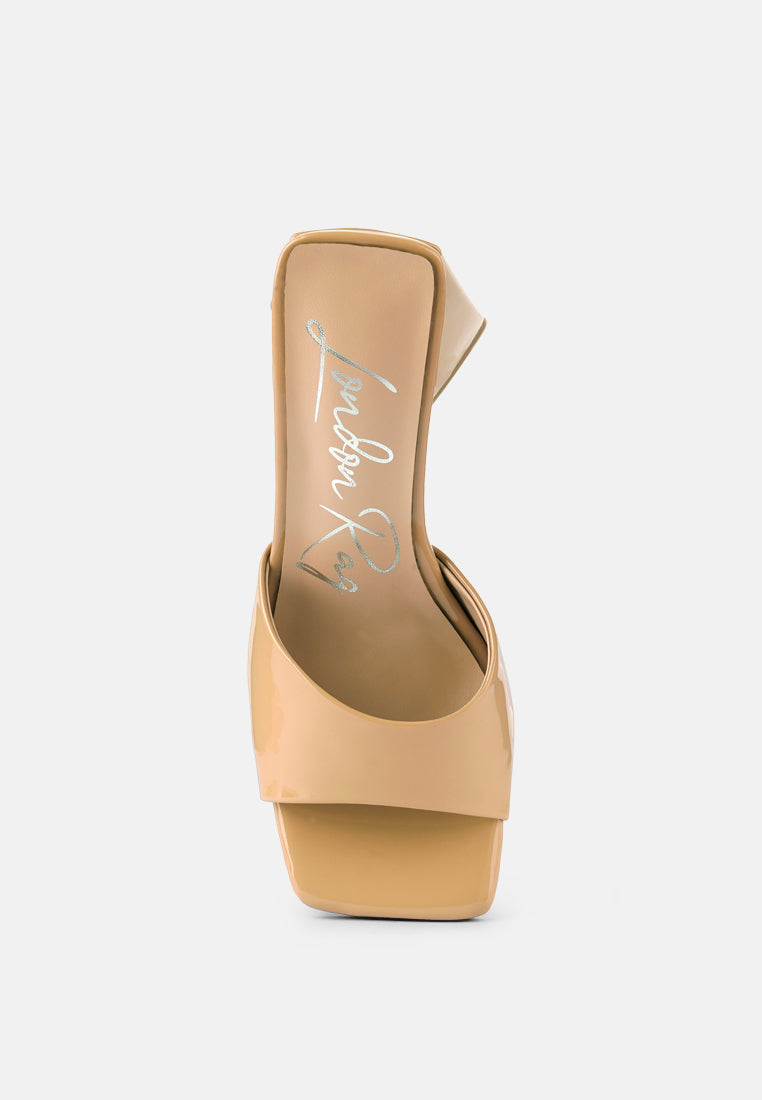 Buy lovebug triangular block heel sandals by London Rag