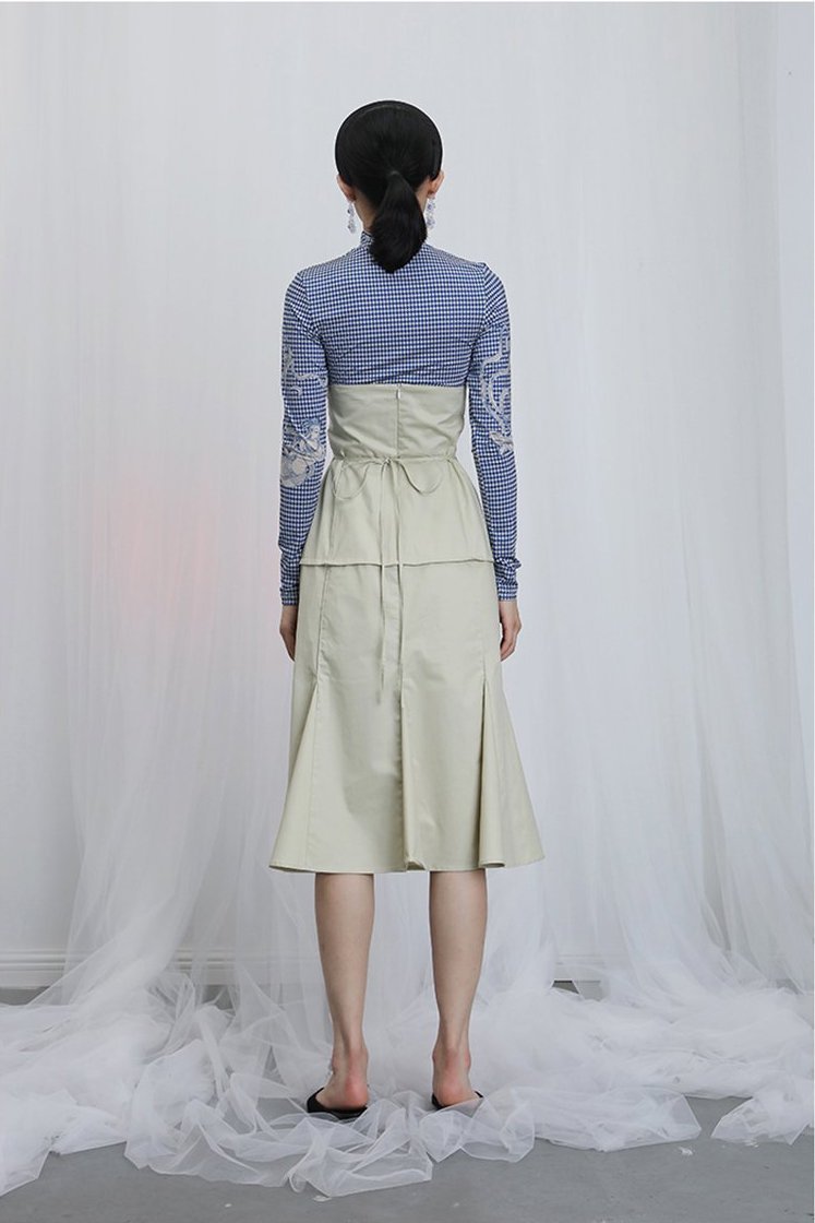 Buy Roku Spaghetti Strap Dress by Marigold Shadows