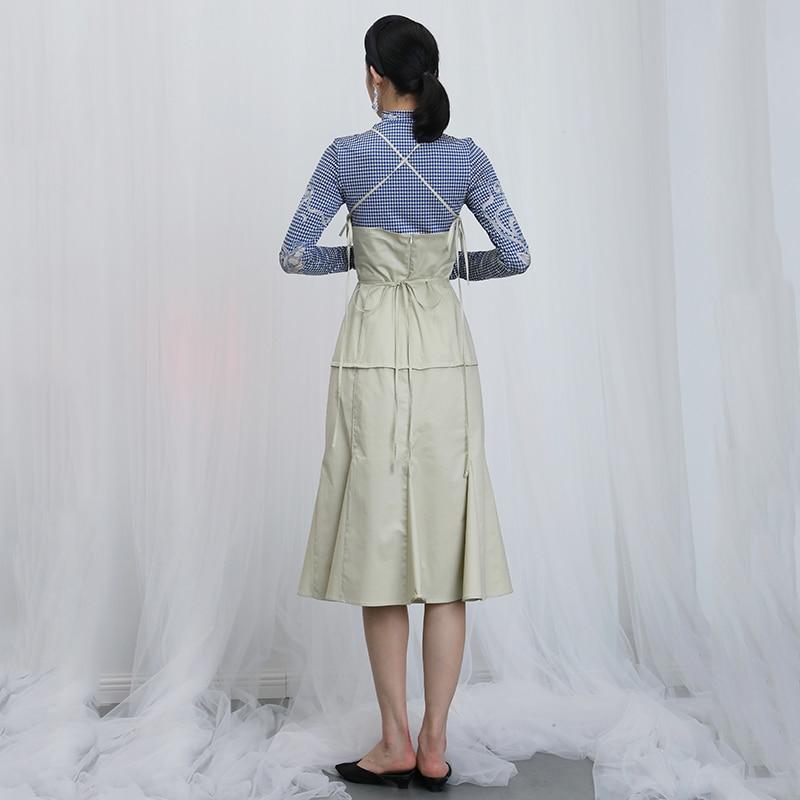 Buy Roku Spaghetti Strap Dress by Marigold Shadows