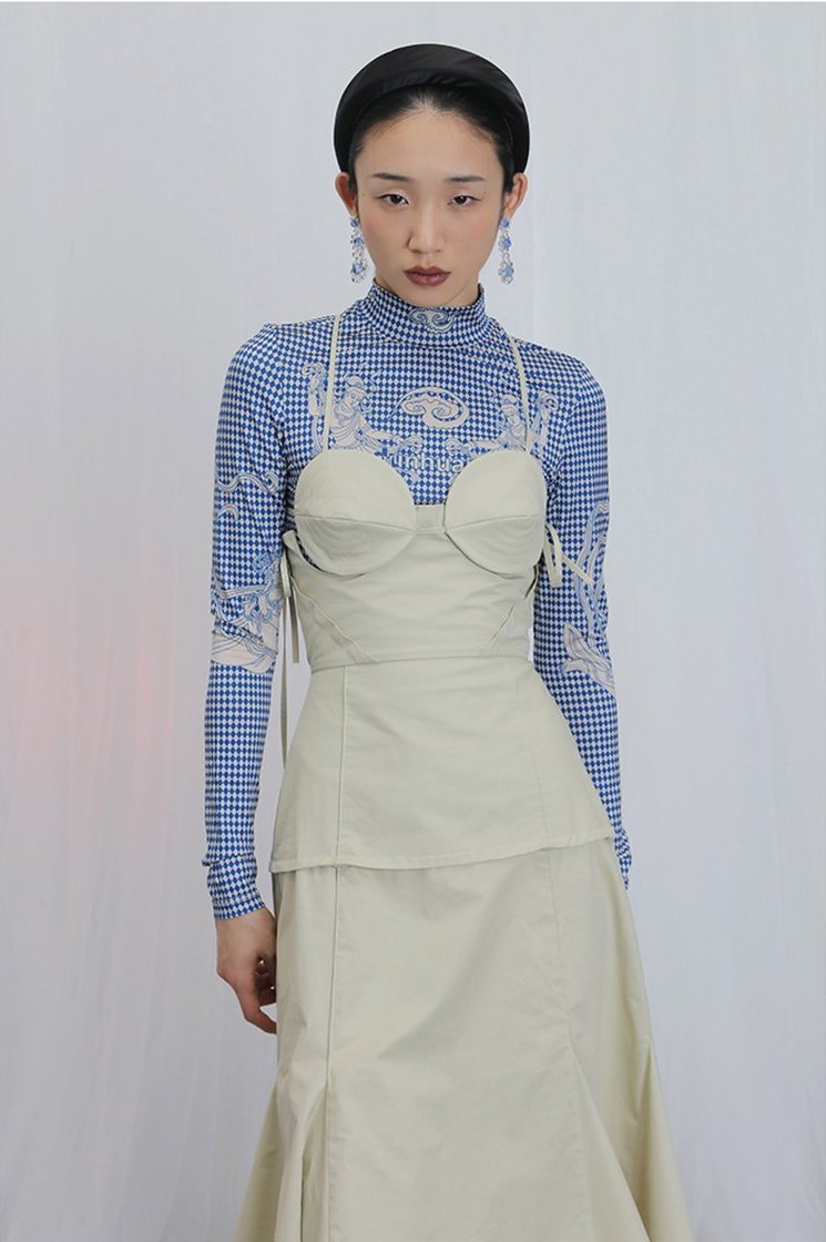 Buy Roku Spaghetti Strap Dress by Marigold Shadows