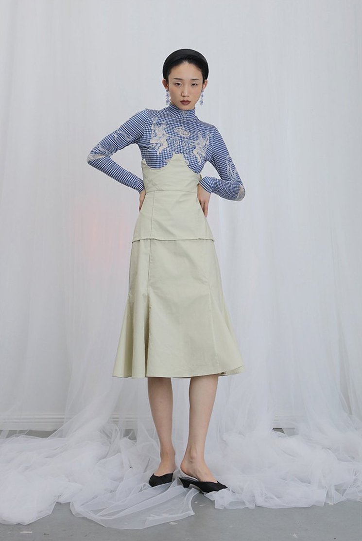 Buy Roku Spaghetti Strap Dress by Marigold Shadows