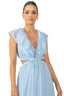 Miah Maxi Women's Dress Baby Blue