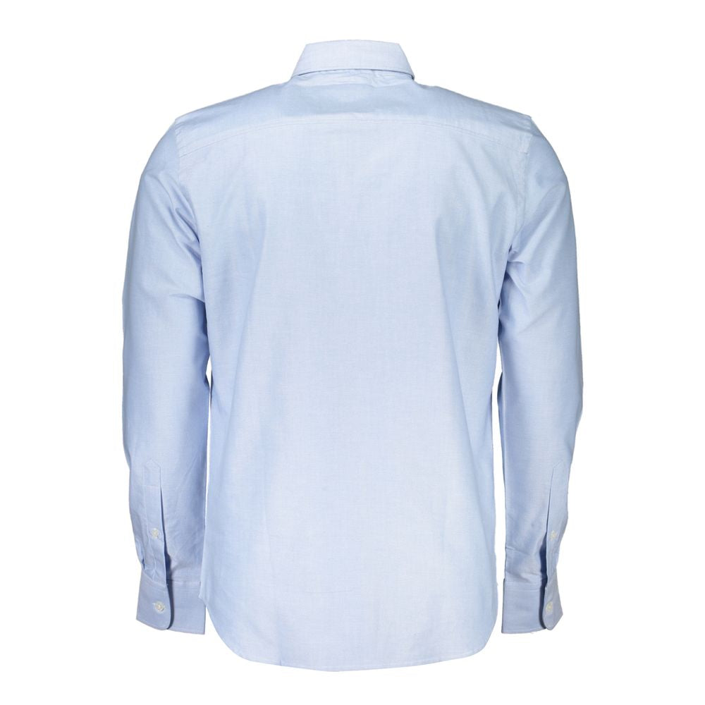 Eco-Conscious Light Blue Cotton Shirt