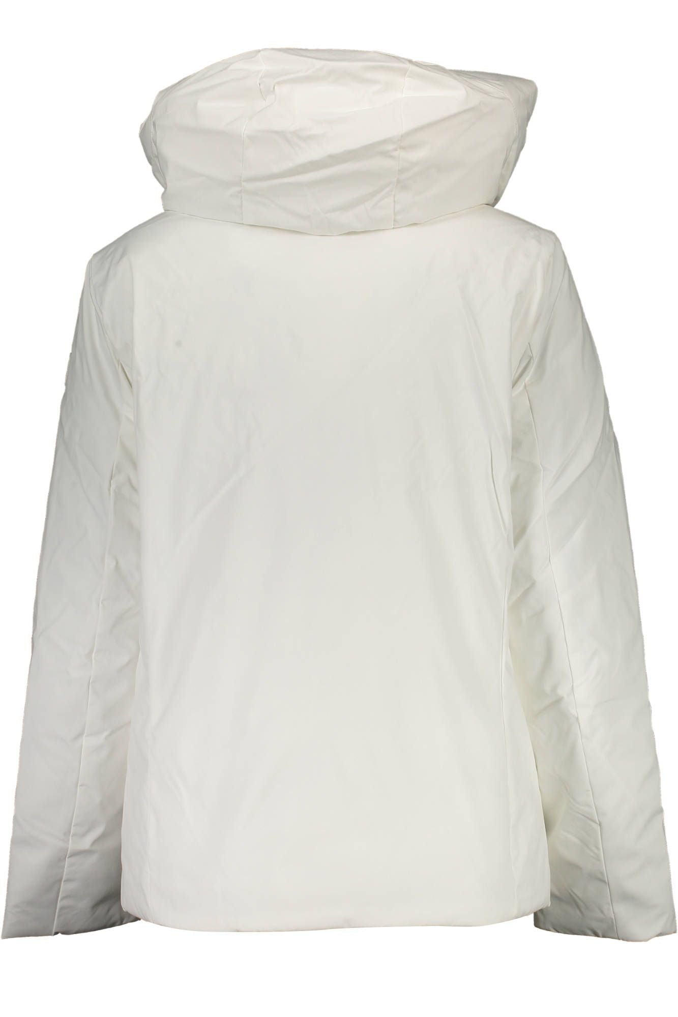 Chic White Hooded Jacket