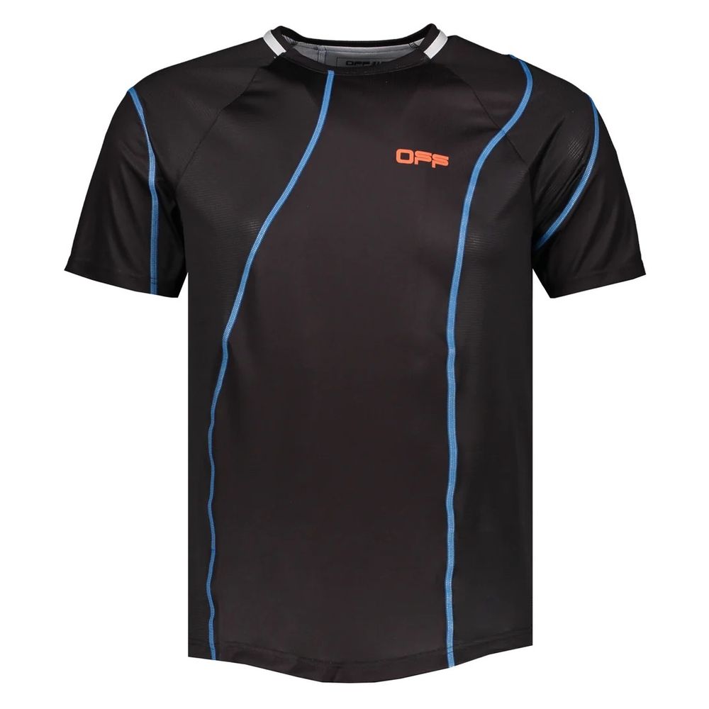 Sleek Active Black Technical T-Shirt