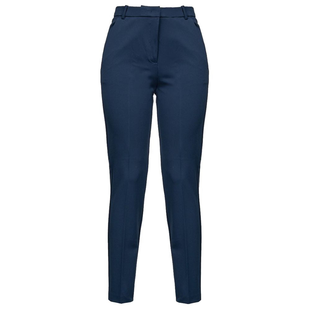 Blue Viscose Jeans & Pant