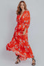 Scarlett Floral Print Maxi Dress