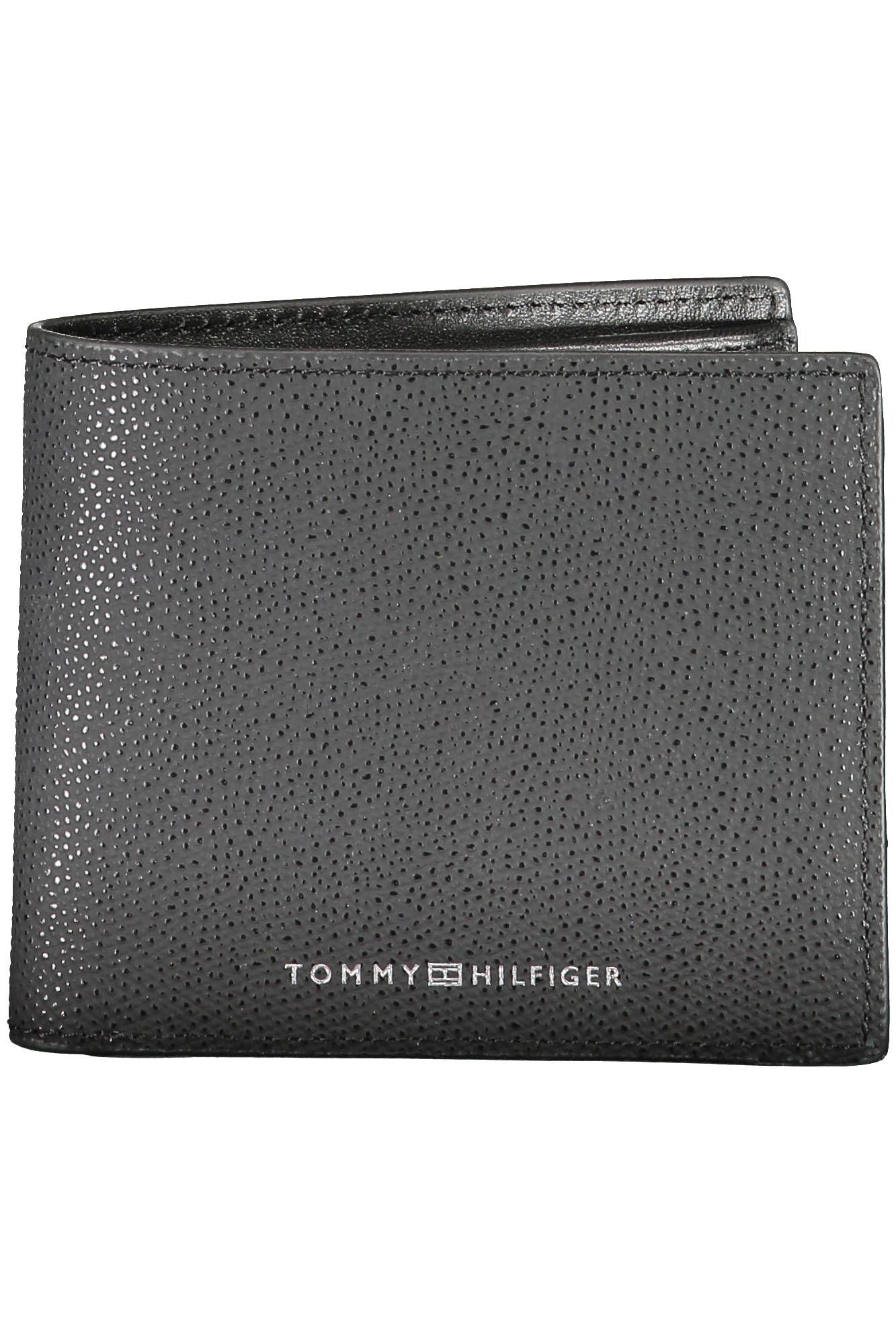 Chic Black Bifold Wallet with Coin Purse