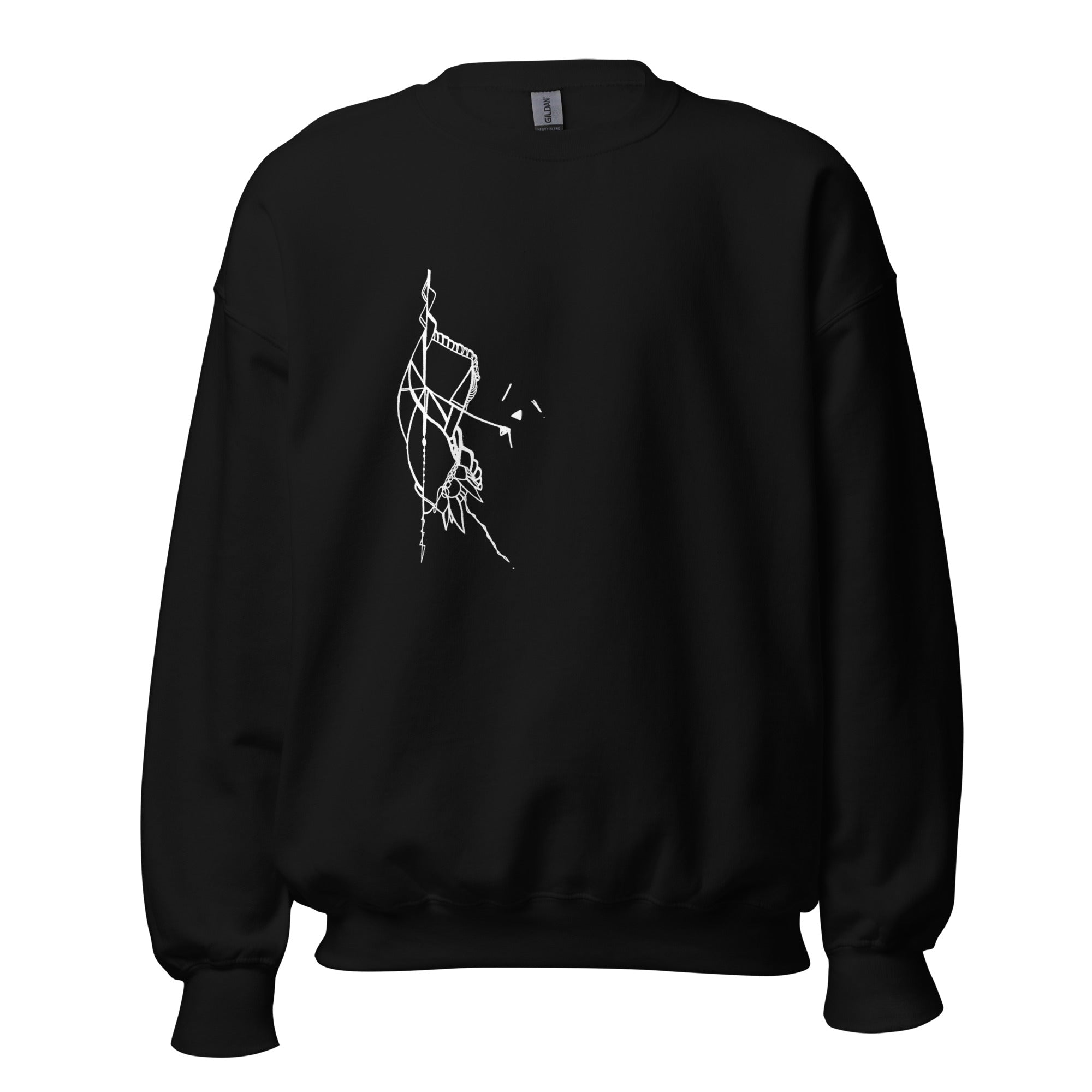 Buy Dancer - Unisex Crew Neck Sweatshirt by Lila Artwear