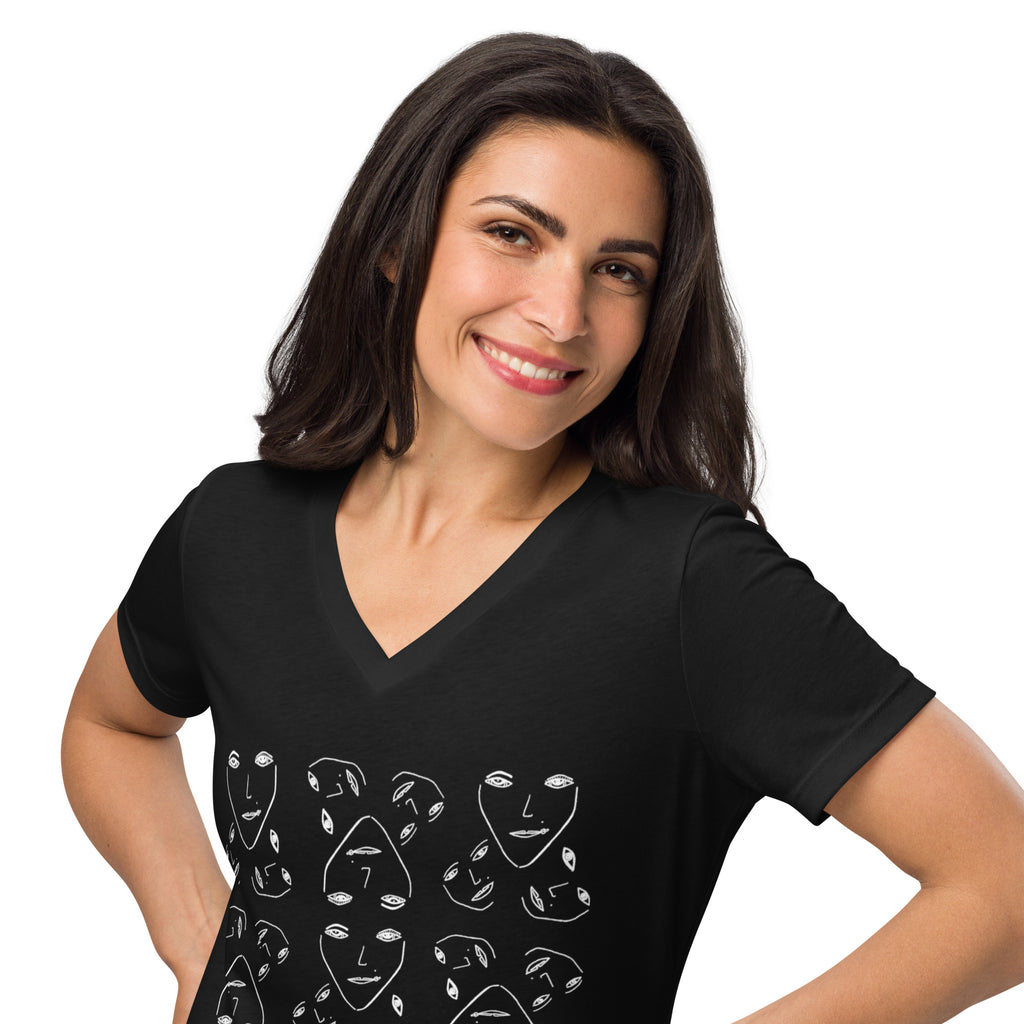 Buy Infinity - Women’s relaxed v-neck t-shirt by Lila Artwear