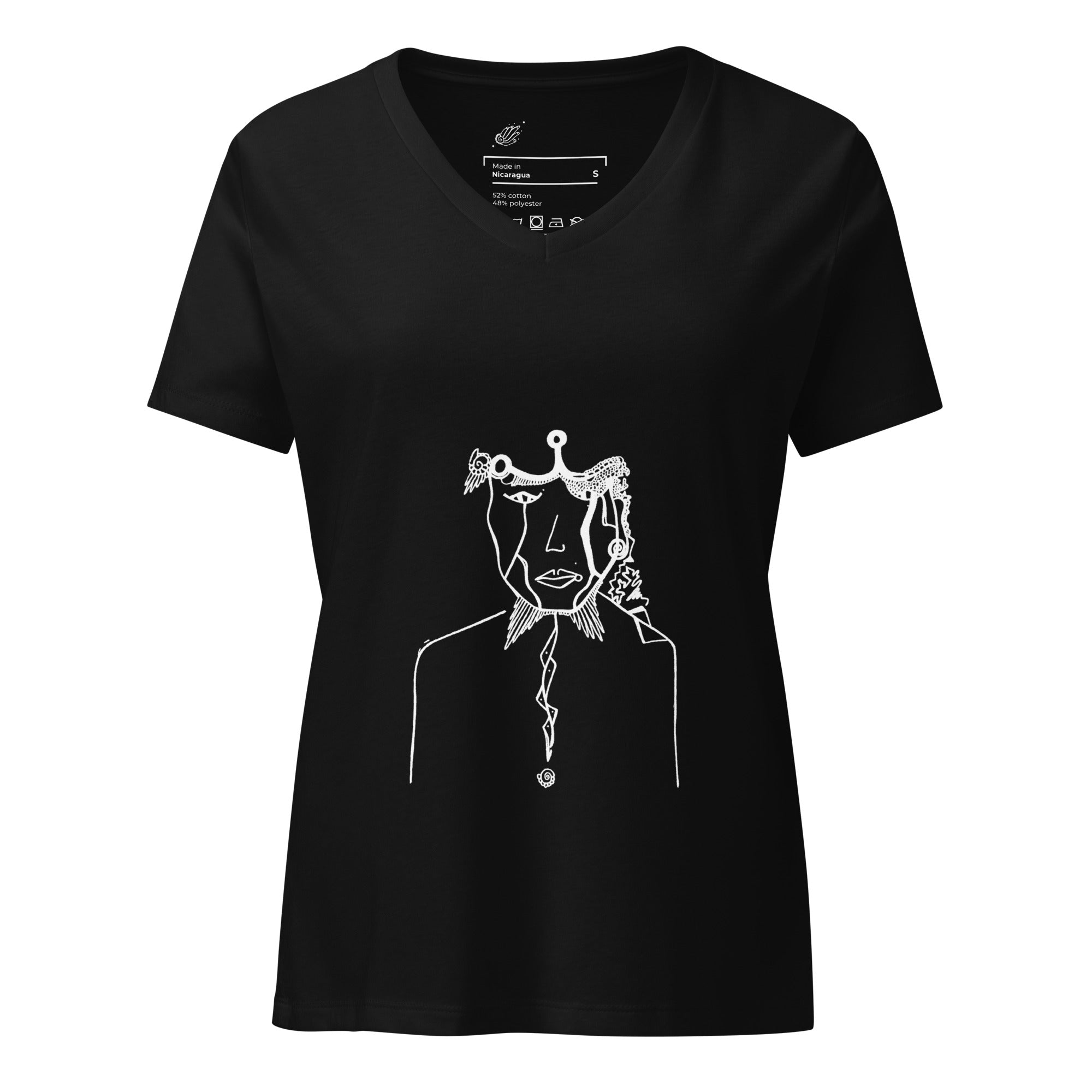 Connected - Women’s relaxed v-neck t-shirt