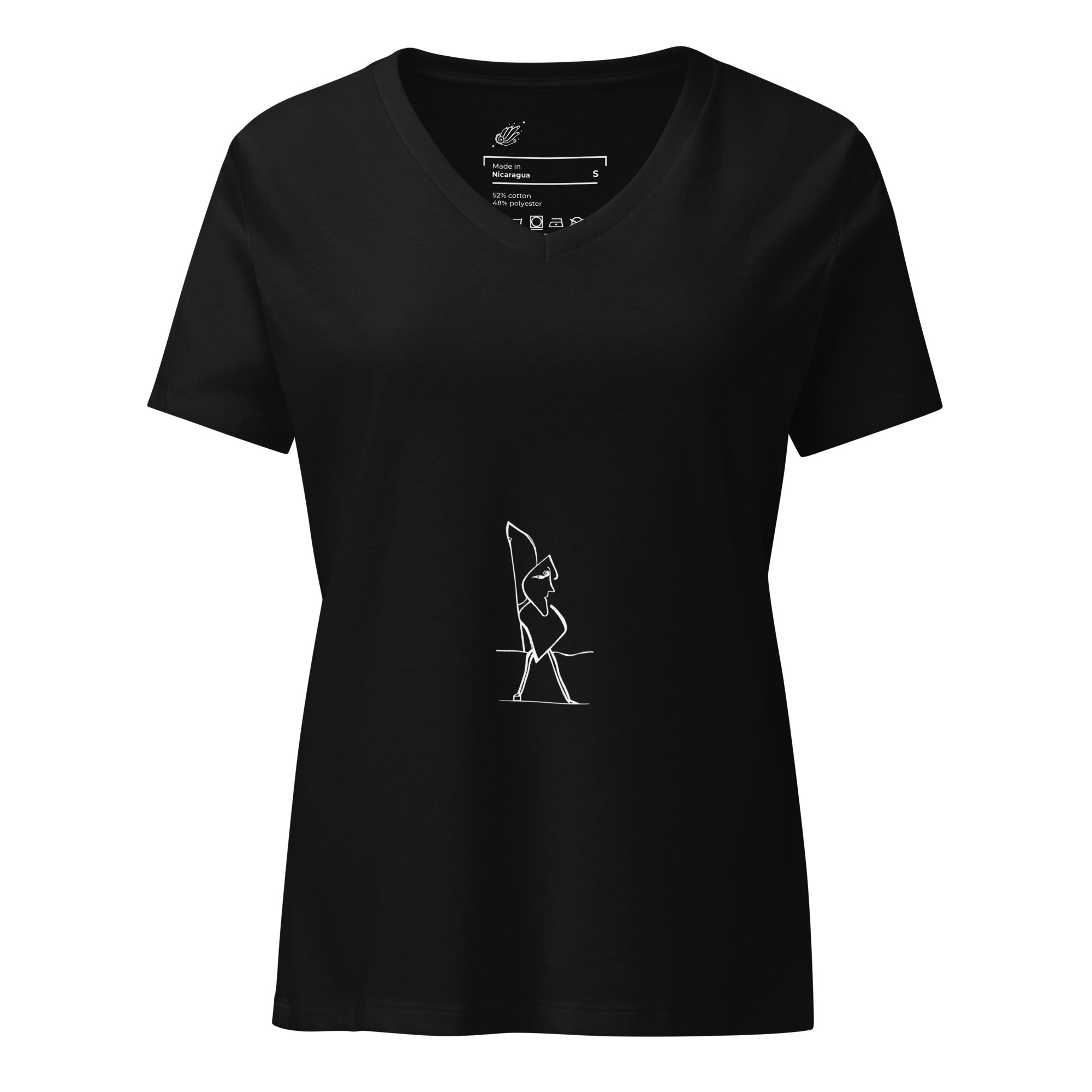 Moonwalk - Women’s relaxed v-neck t-shirt