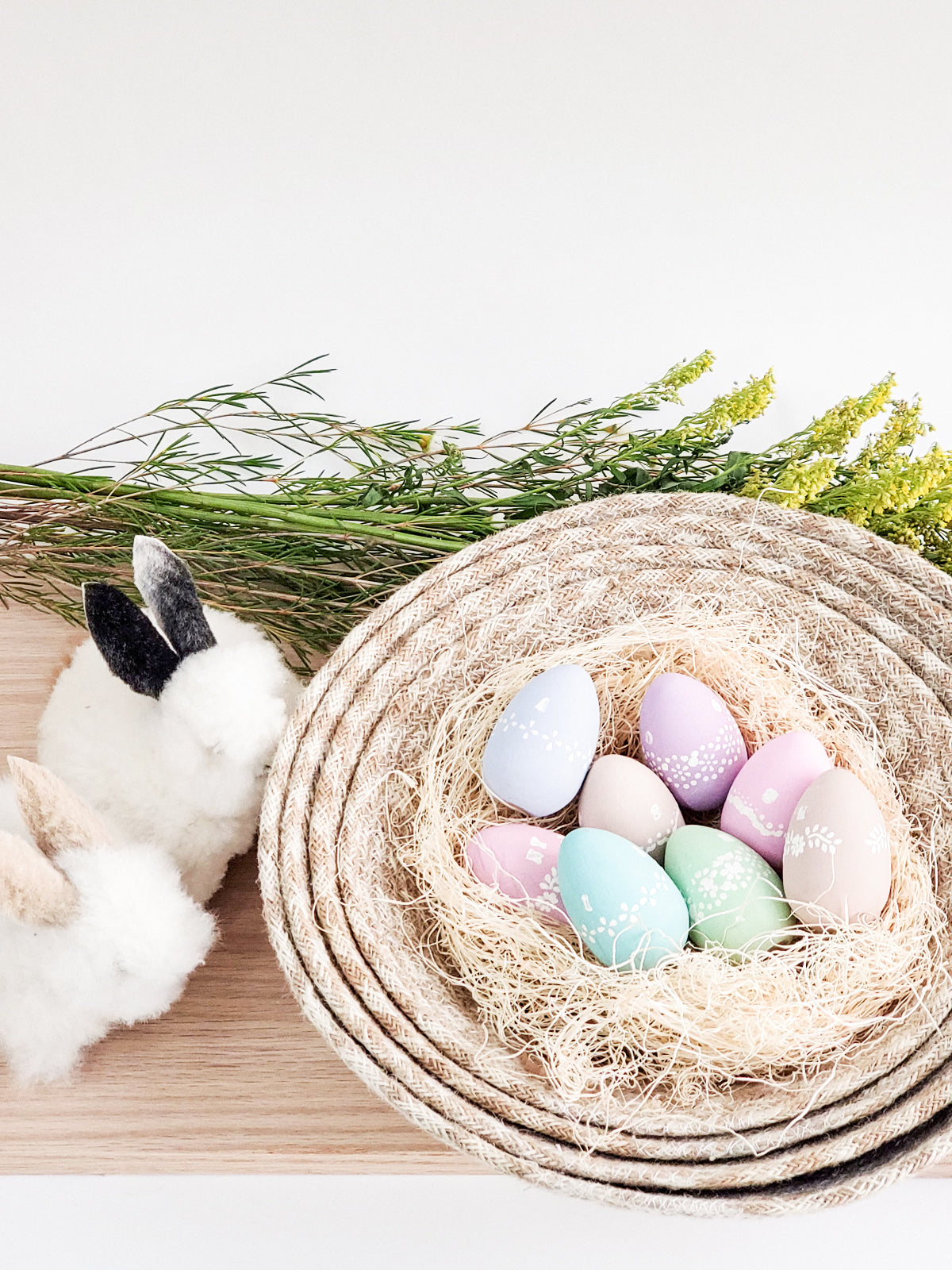 Buy Agora Woven Nesting Bowl (Set of 4) by KORISSA by KORISSA